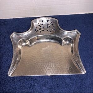 Vtg. Farberware Silver Tone Table Crumb Catcher Tray Silent Butler Brooklyn, Ny